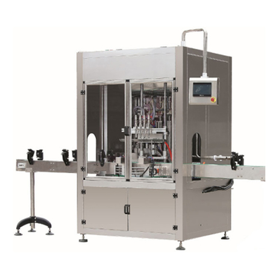 Máquina de enchimento de líquido totalmente automática de 4 cabeças