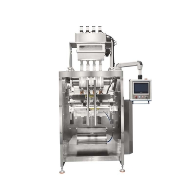 Máquina de Embalagem com Selagem Traseira de 4 Fileiras 1800x1120x2800mm 3.5KW