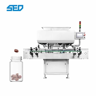 Máquina de Contagem de Cápsulas de 48 Canais 10-120 frascos/min 100L Hopper