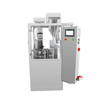 Máquina de enchimento semi automática da cápsula do tela táctil feita do botão de aço inoxidável